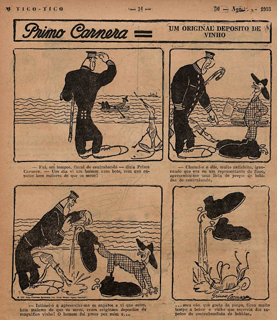 Primo Carrera - King Features - O Tico-Tico - Comics