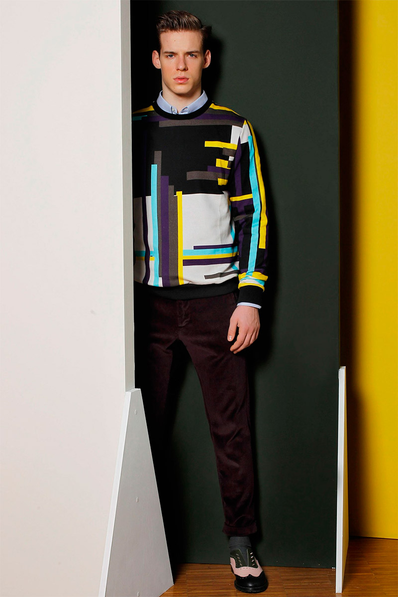 THE BRUNETTES: Colorful Geometries: The MGSM Fall/Winter 2013 Lookbook