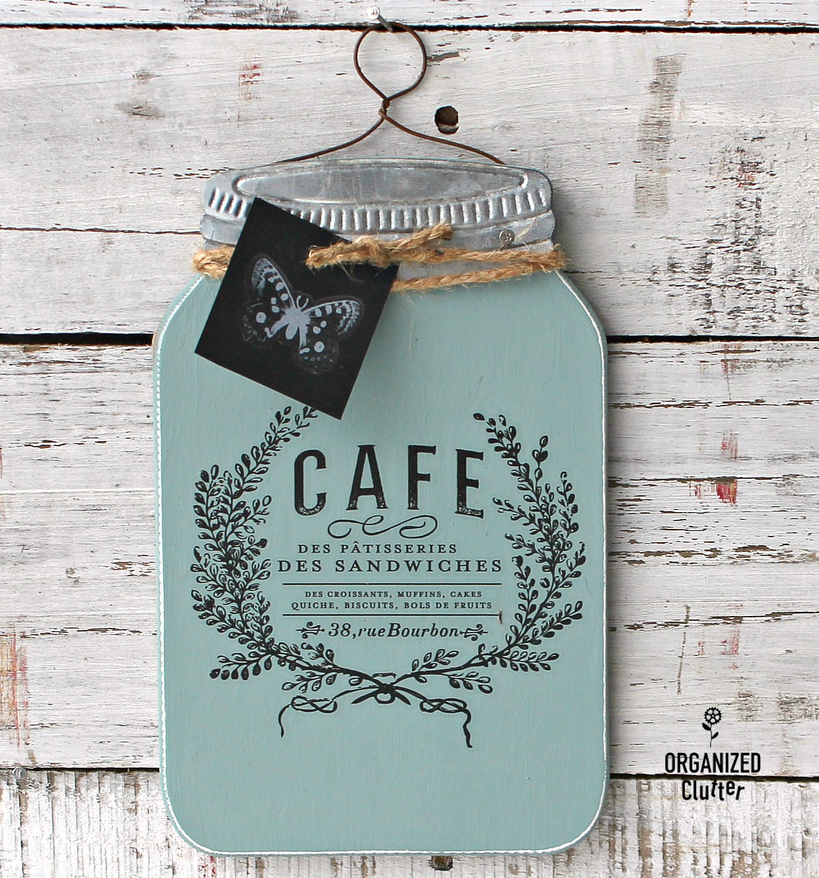 Dollar General Jar Wall Sign Upcycle Two Organized Clutter