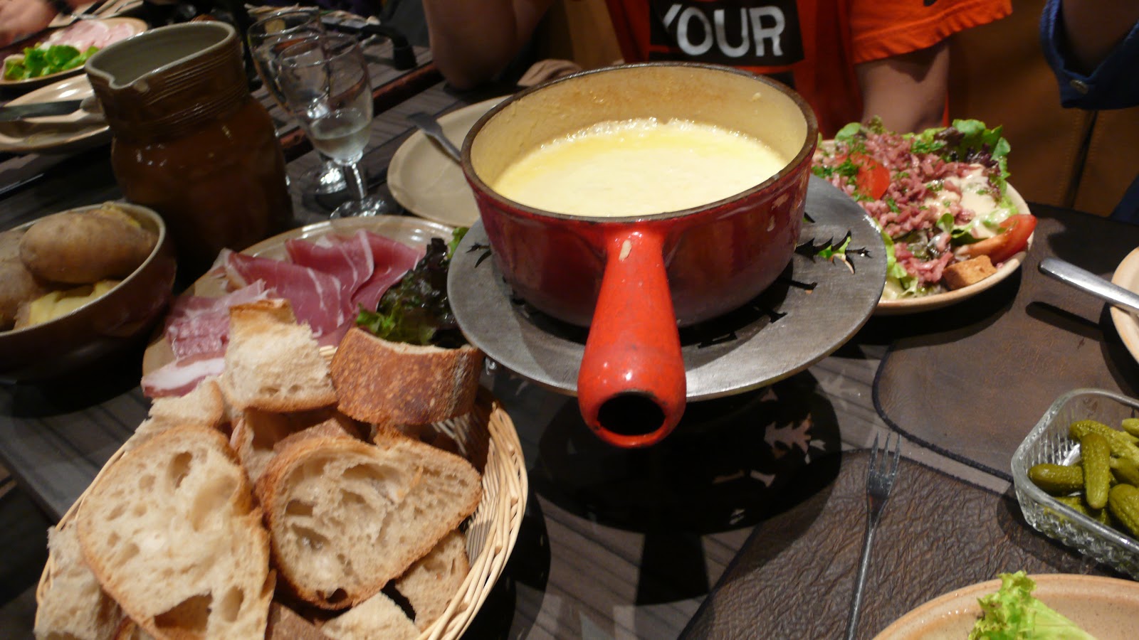 Fondue and Raclette in Annecy, France It's all good