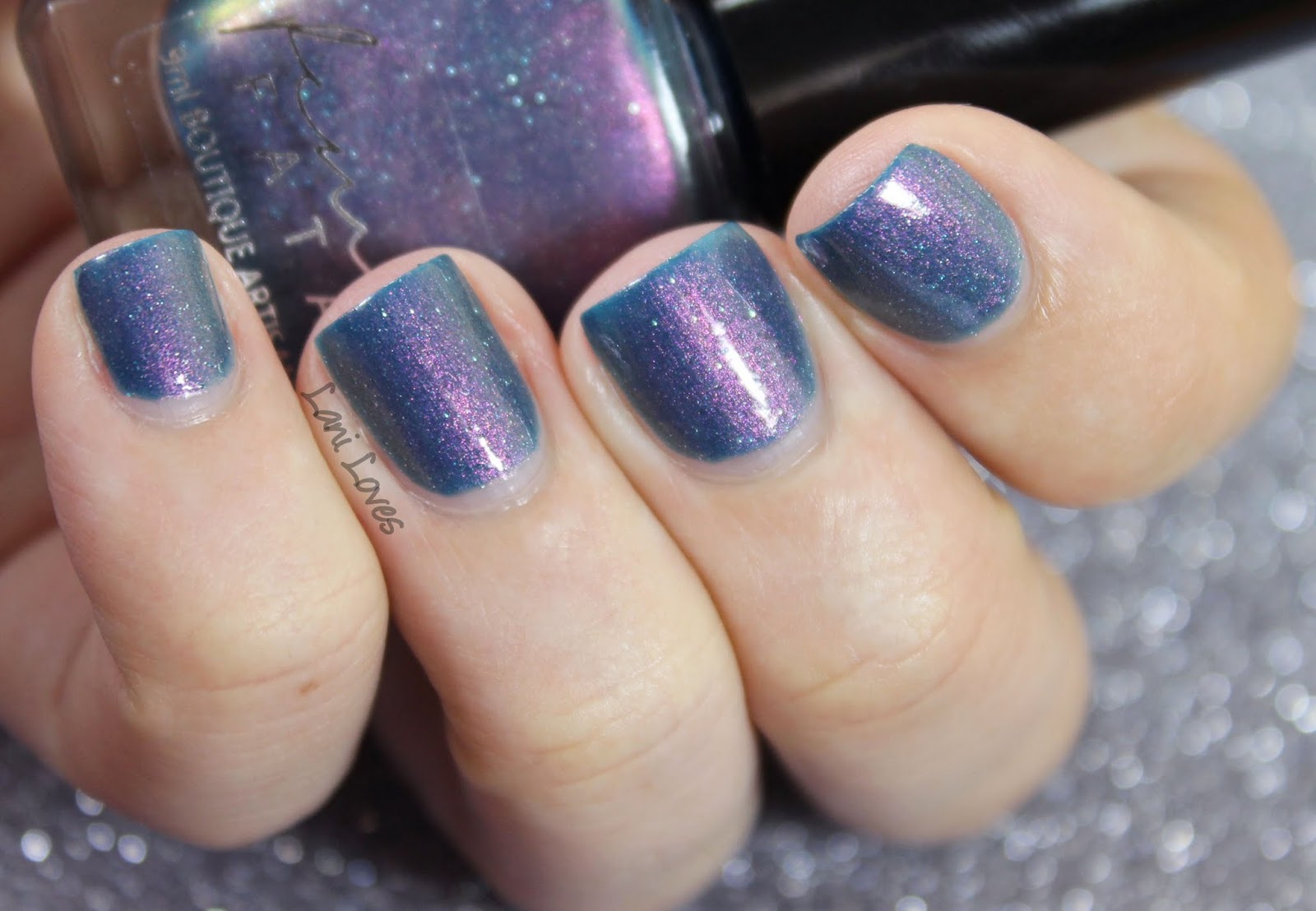 Femme Fatale Cosmetics - Poisoned Apple nail polish swatches & review