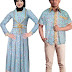 Model Gamis Batik Pesta Couple