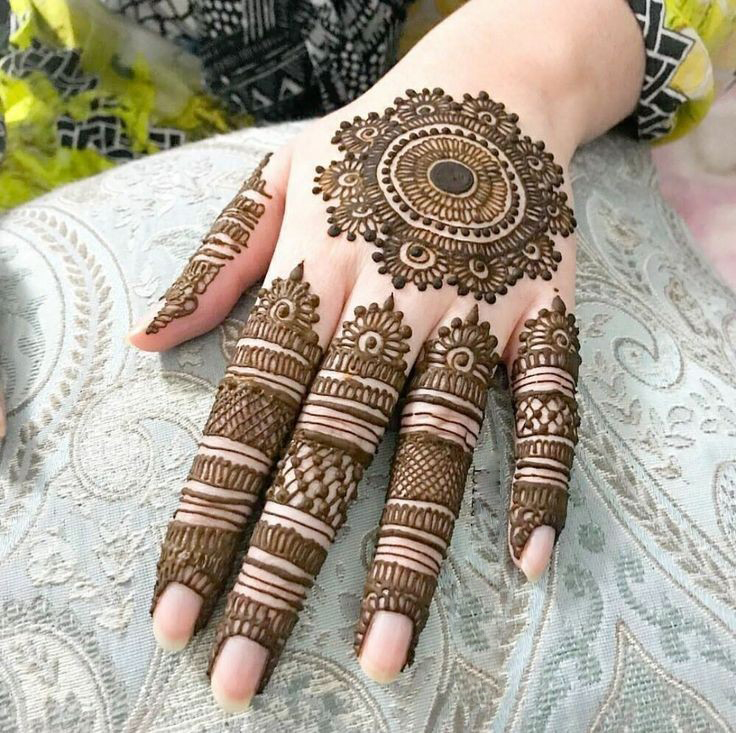 100 Latest New Mehndi Designs 2019 for hands , Fancy Fashion