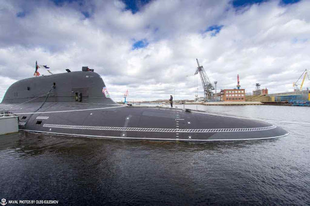 El submarino nuclear silencioso Kazan entra en servicio en la Armada de Rusia