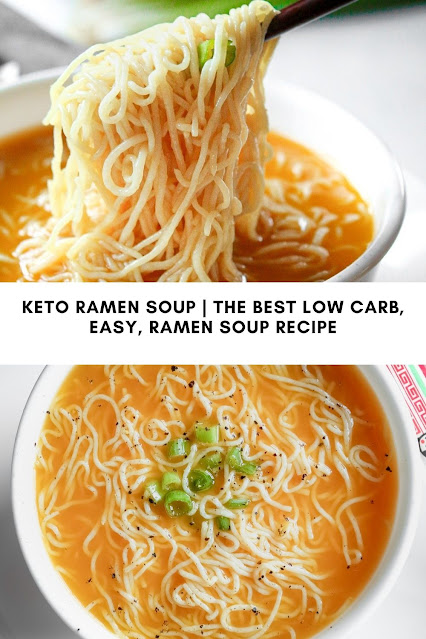 KETO RAMEN SOUP | THE BEST LOW CARB, EASY, RAMEN SOUP RECIPE
