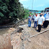 Komisi III DPRD Kepri Meninjau Jalan Yang Amblas di Jalan Sudirman Batam Kota dan Akan Melakukan Monev Pembangunan Infrastruktur 