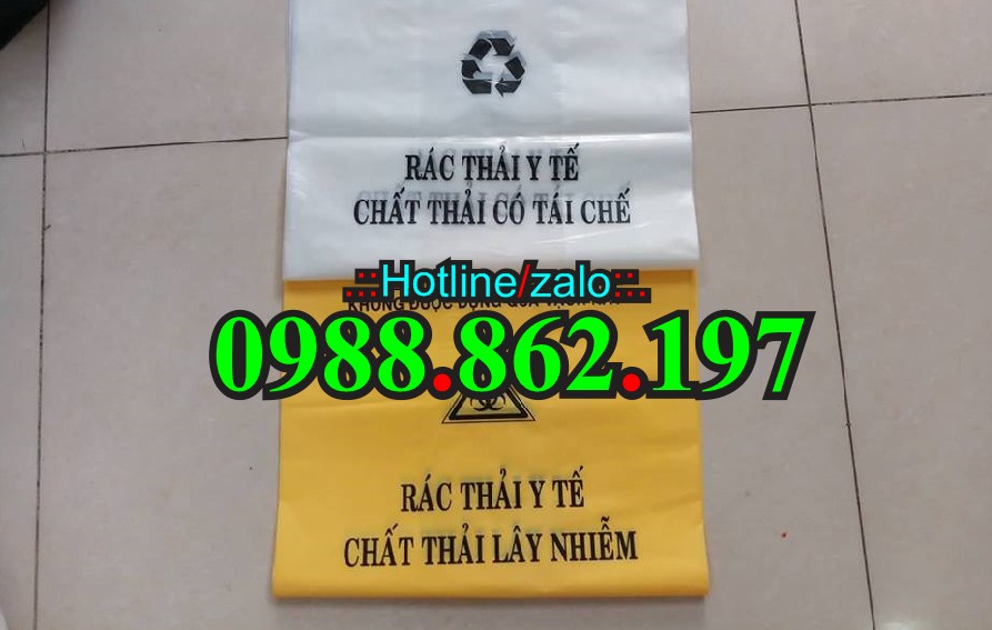 Túi đựng rác thải y tế, túi rác y tế, túi rác, túi rác y tế giá rẻ, túi rác giá rẻ, túi rác hà Nội