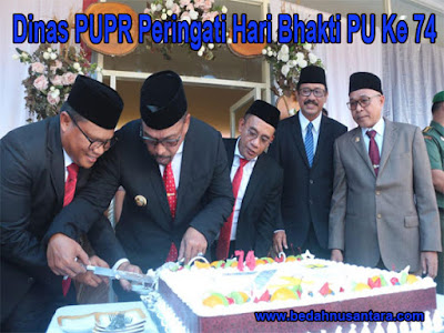Dinas PUPR Peringati Hari Bhakti PUPR ke 74 Tahun 1 pu oke