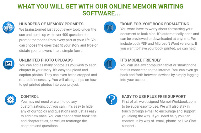 Online Memoir Workbook, Online Memoir Workbook Software, Online Memoir Workbook Software review