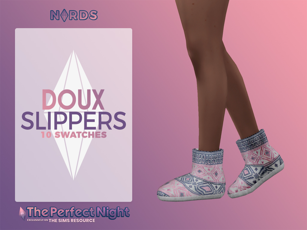 Doux Slipper Boots 4 CC Shoes