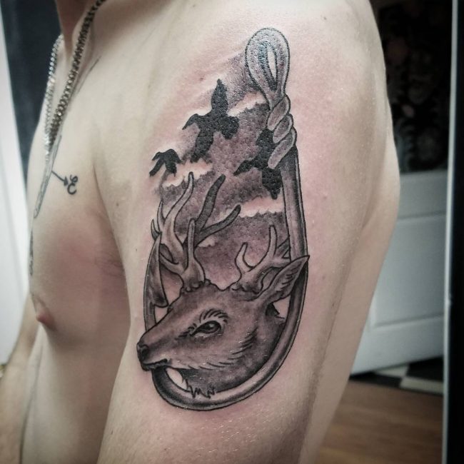 tatuajes de anzuelos para peces