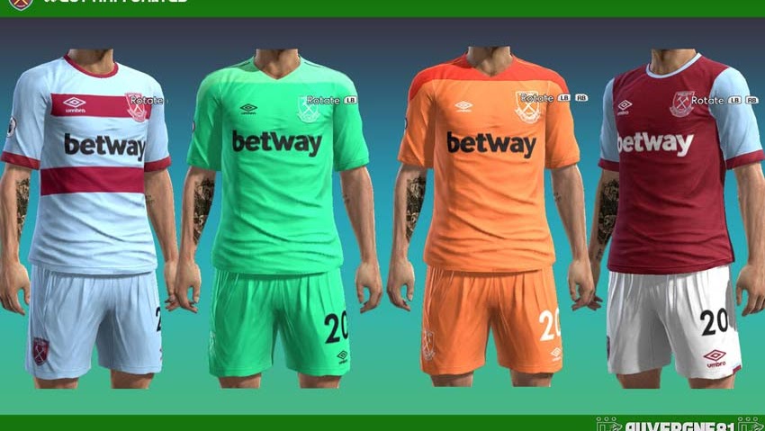 west ham 2021 kit