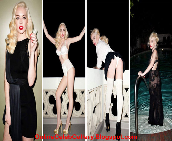 Lindsay Lohan: Love Magazine Photoshoot Pics