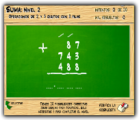 SUMAS, RESTAS, MULTIPLICACIONES Y DIVISIONES INTERACTIVAS