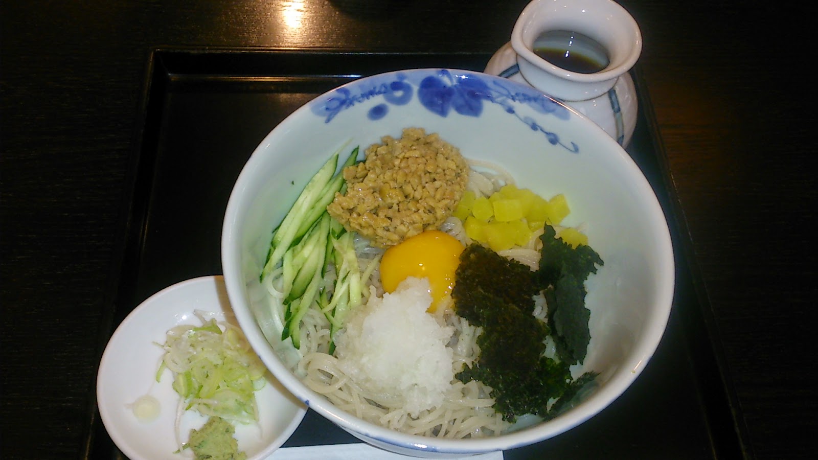 talkhokkaido Buckwheat noodle restaurant "Shinoya" in Sapporo City"