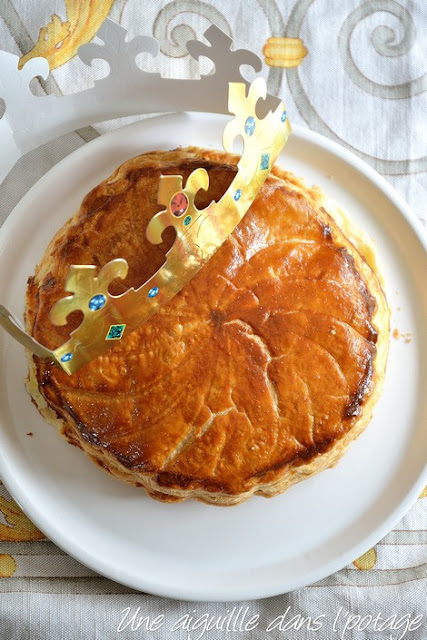 Galette des Rois à la crème d'amandes ou Pithiviers