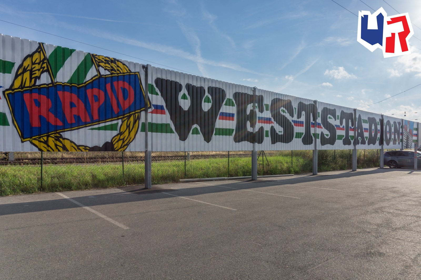 Rapid Wien Weststadion Graffiti Ultras Avanti The Way Of Life