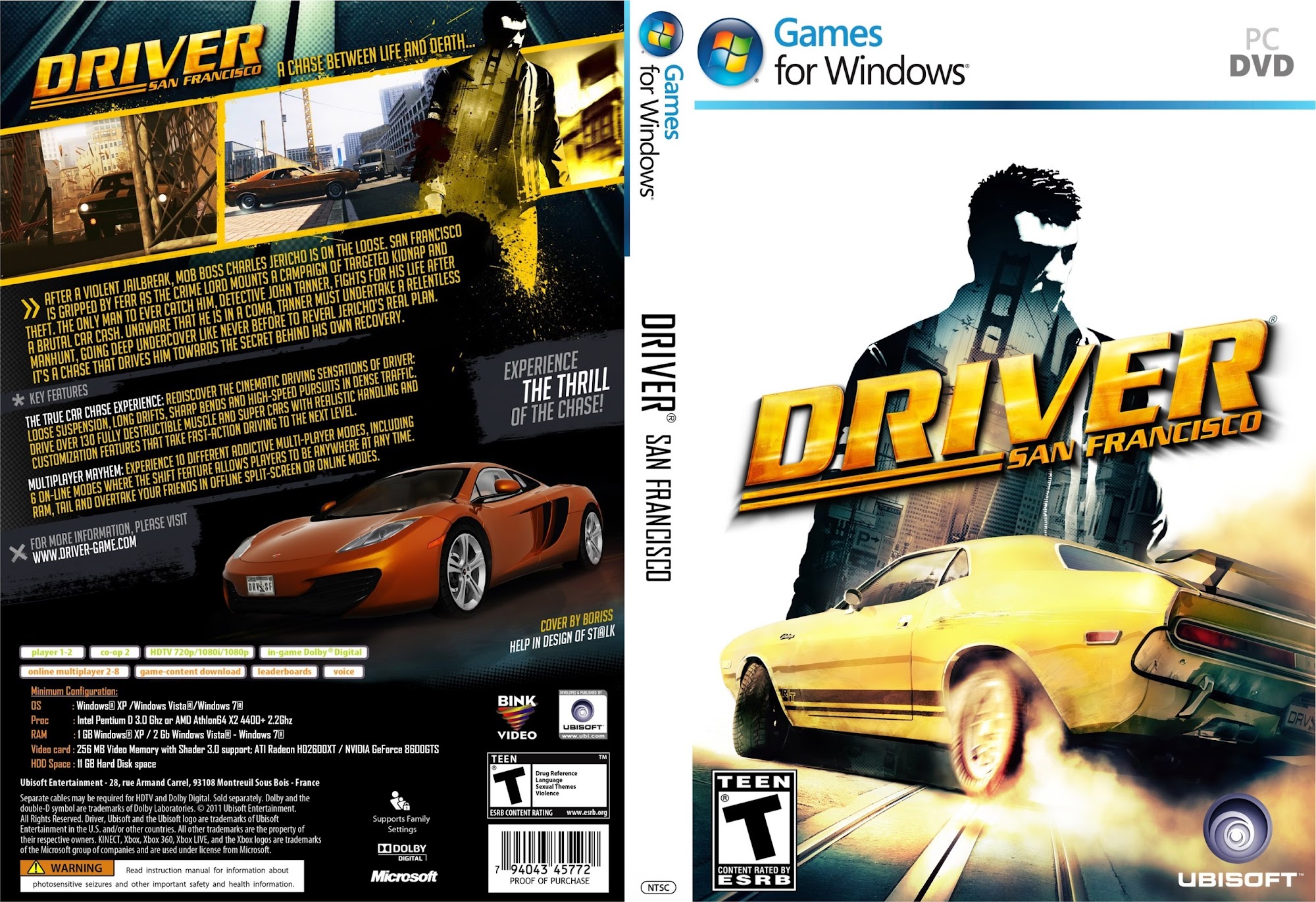Cover san. Обложка Driver San Francisco Xbox 360. Xbox 360 Driver San Francisco Cover. Диск на Xbox 360 Driver. Driver San Francisco обложка.