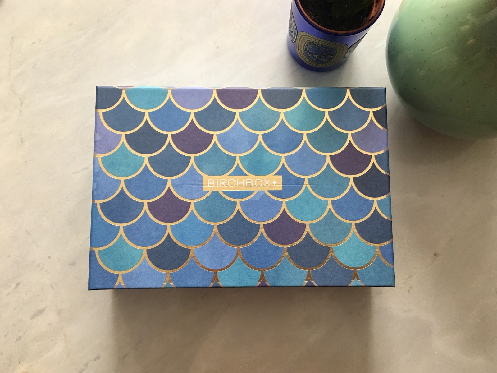 august birchbox mermaid vibes