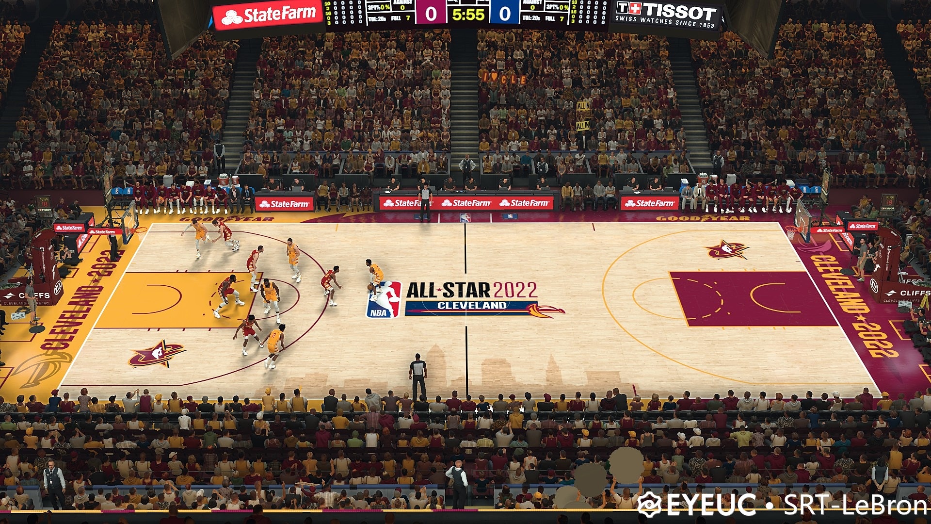 NBA 2K21 2022 All Star Court Concept By SRT-Lebron [FOR 2K21] - NBA 2K