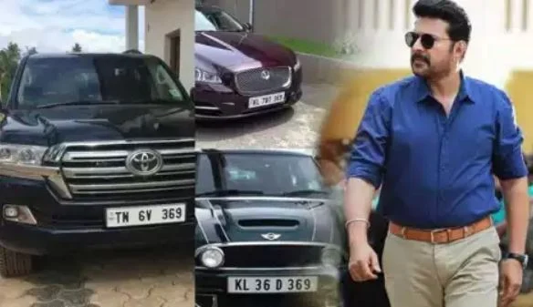 Film Actor Mammootty Cars Collection