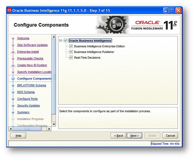 Oracle bi возможности. Oracle portal 11g. Configuration component. 3. менеджер конфигураций программы.