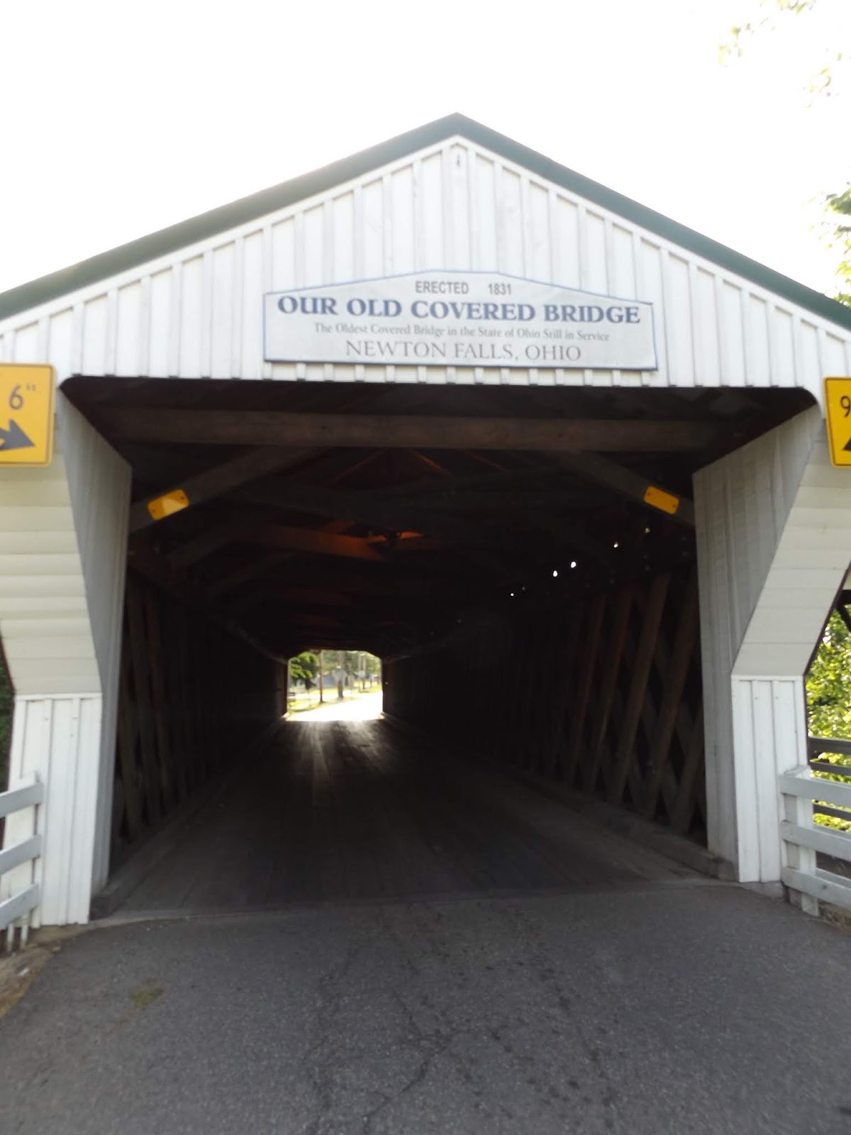 Newton Falls Covered Bridge Ohio