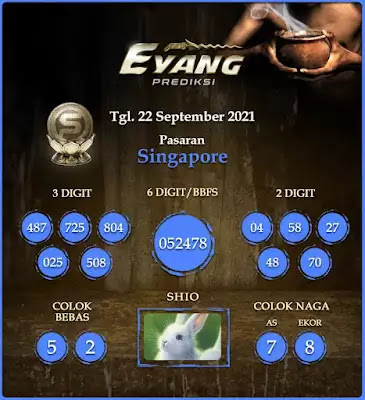 Prediksi Syair Sgp 22 September 2021 - Pangkalantoto