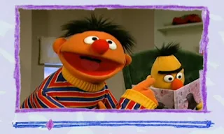Ernie sends an e-mail which is about Bert’s eyebrow. Elmo's World Eyes Video E-Mail