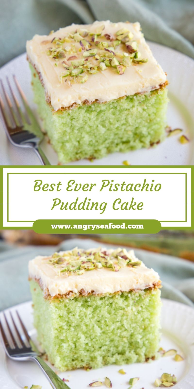 Best Ever Pistachio Pudding Cake Best Ever Pistachio Pudding Cake