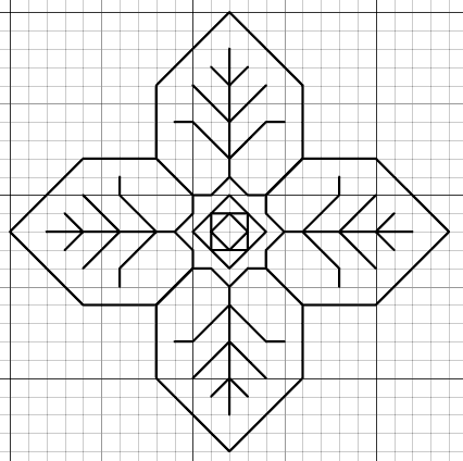 yzing and Recreating Blackwork Fill-In Patterns