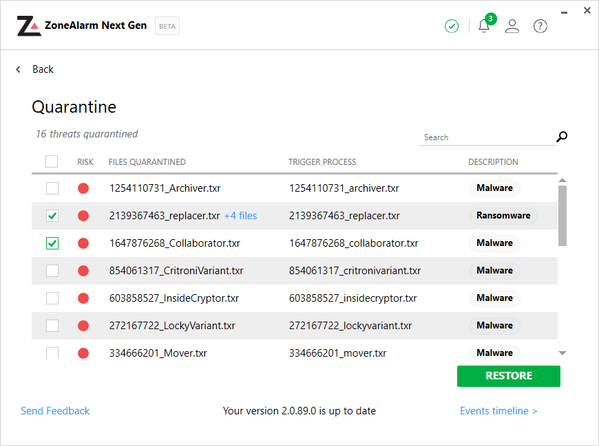 ZoneAlarm Next Gen Antivirus 1 yıllık ücretsiz lisans