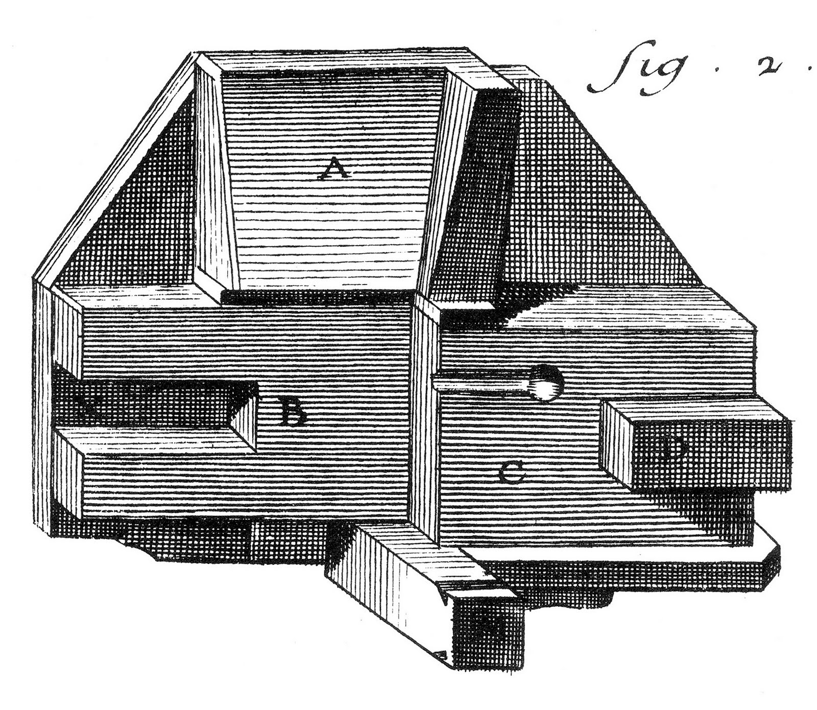 Typefoundry Type held in the hand