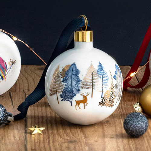 My Owl Barn Award Winning Designer Sara Miller's Christmas 2020 Bauble