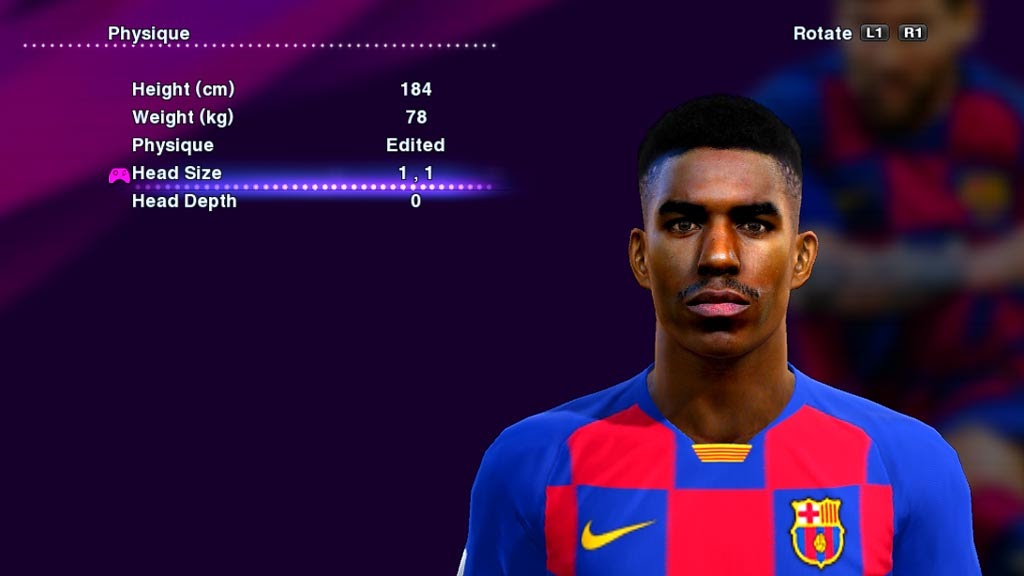 Pes 2013 Faces Junior Firpo Barcelona Kazemario Evolution