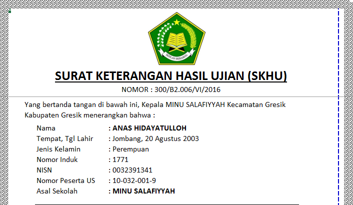 Aplikasi Skhu Sementara Sd Mi Smp Mts Sma Ma