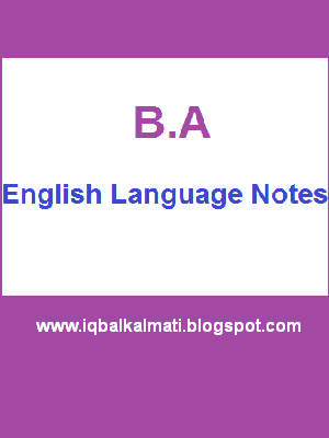 English notes class 12