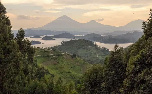 Why visit Uganda? Tracking gorillas near the picturesque Virunga mountains is just one reason.