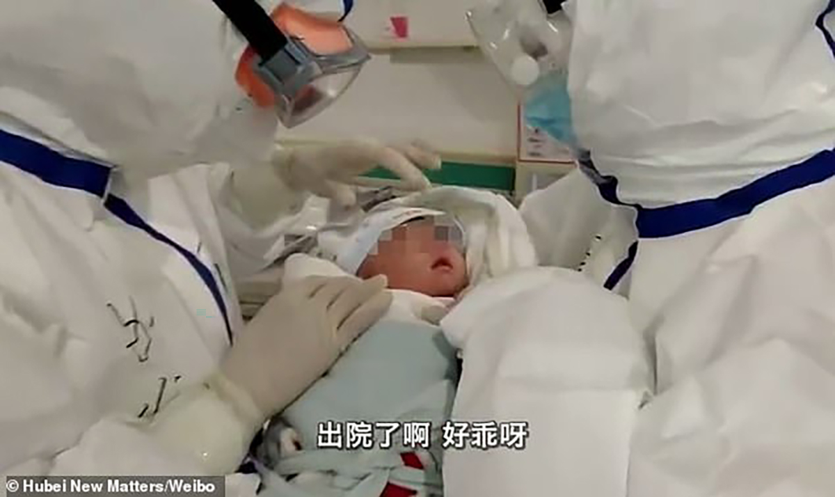 Seventeen-Day-Old Baby Girl Recovers From Coronavirus Without Medication COVID-19, Coronavirus Baby