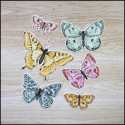 Beautiful and simple Butterfly Brilliance card