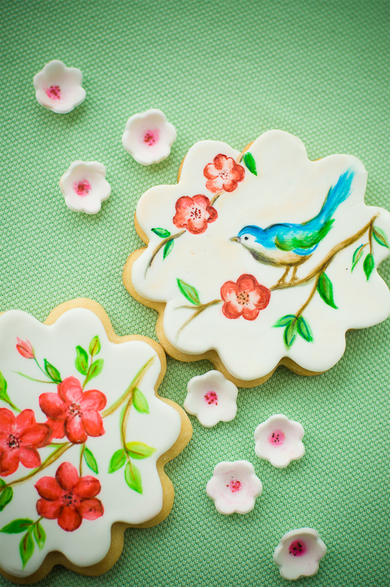 Hand-painted cookies - beautiful edible art!