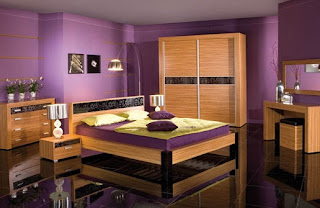 Dormitorios morados, violetas y lilas - Ideas para decorar dormitorios