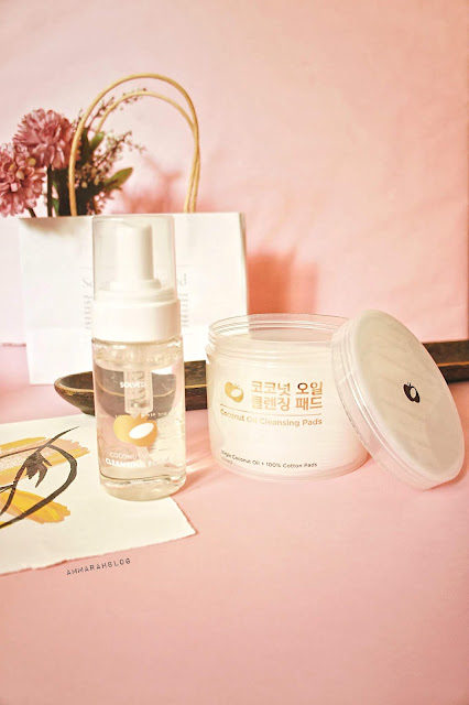 solved skincare coconut cleansing pads