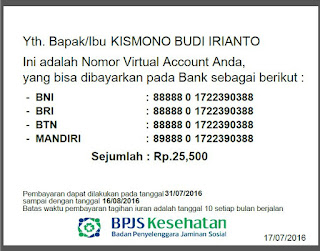 Cara Mudah Mengetahui Virtual Account dari Nomor Kartu BPJS