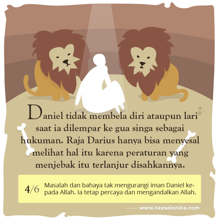 Belajar dari Kisah Daniel: Pejabat Lurus yang Diperangkap, Dilempar ke