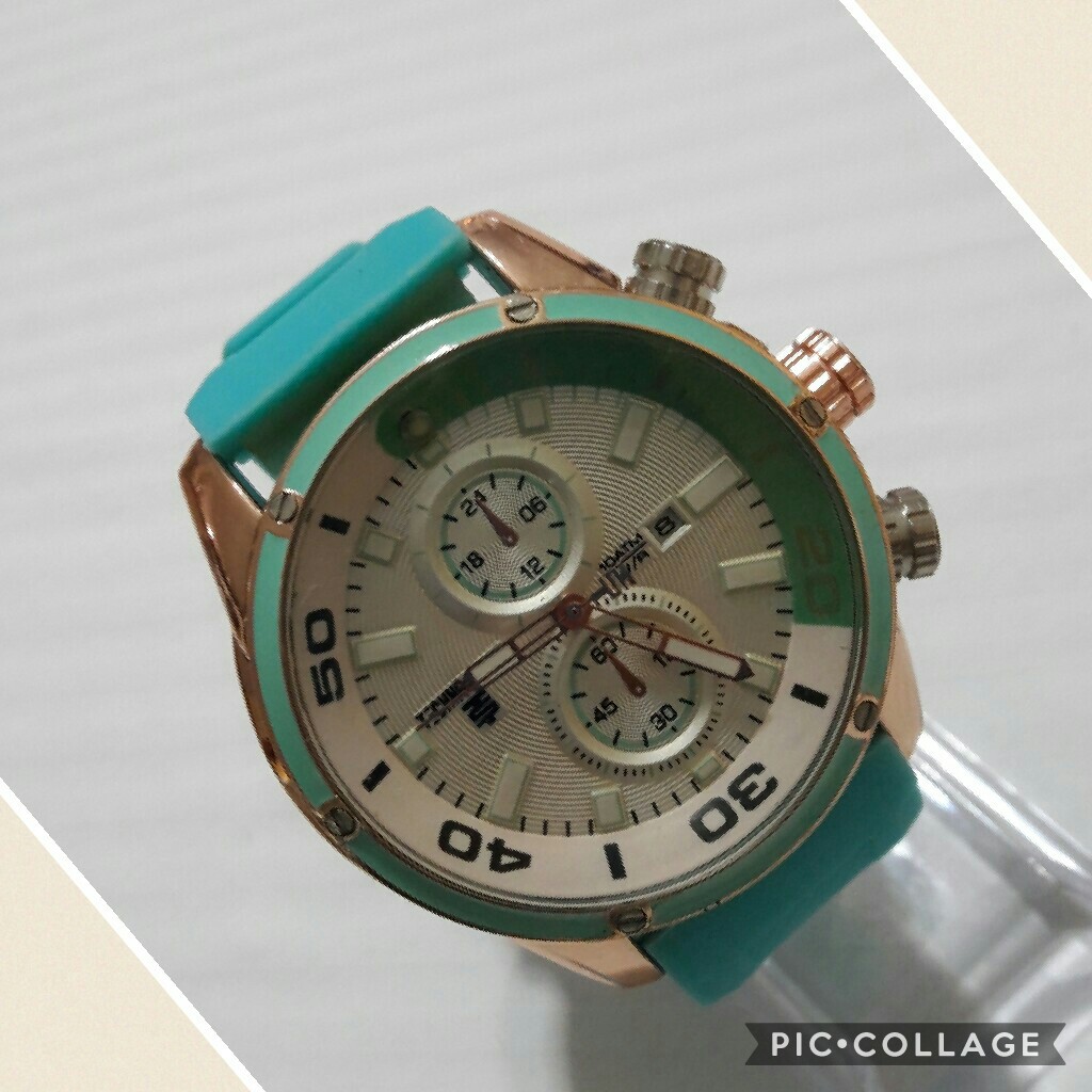 Reloj technosport atm w/r  verde color disponible