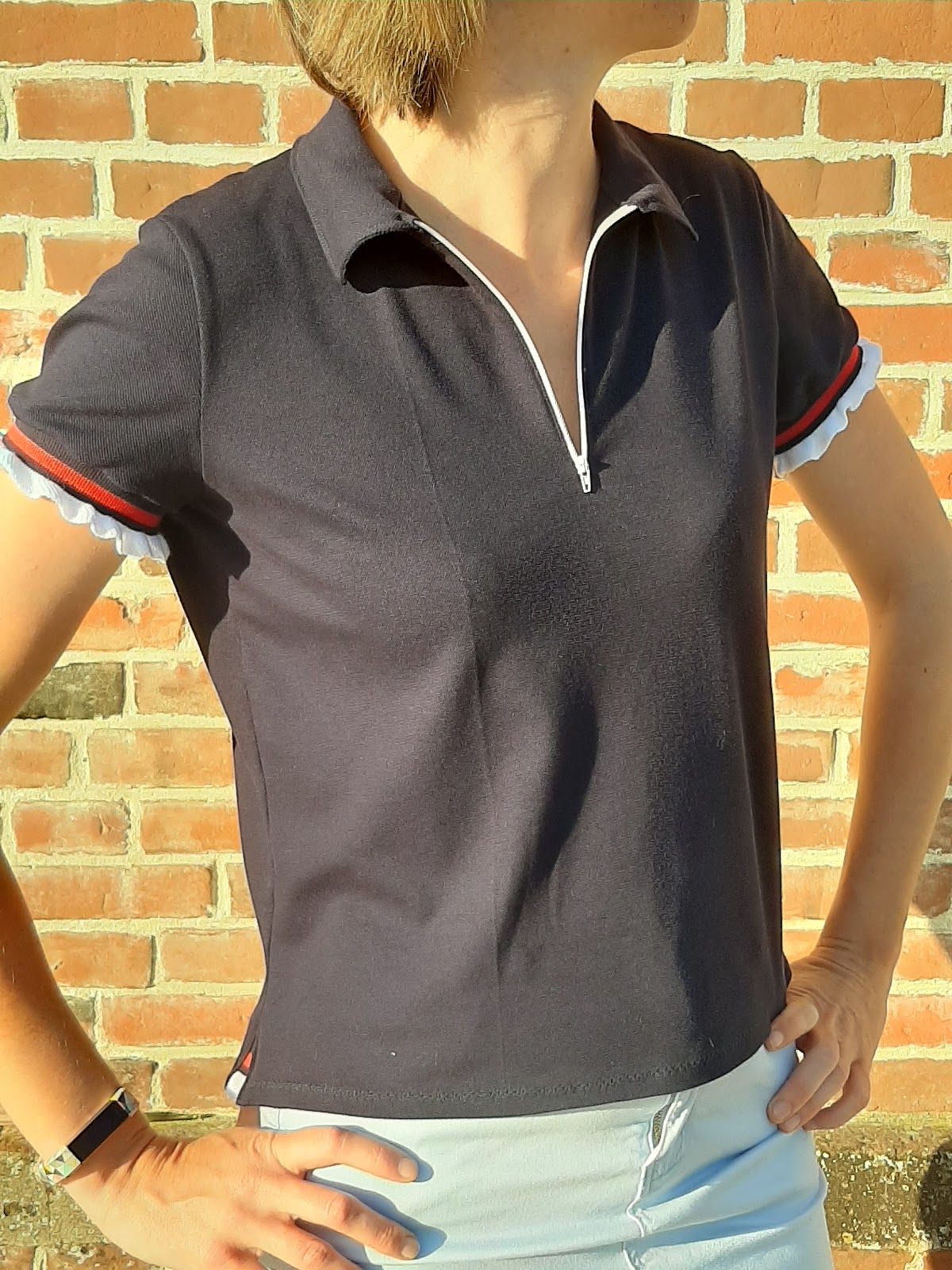 couture polo femme