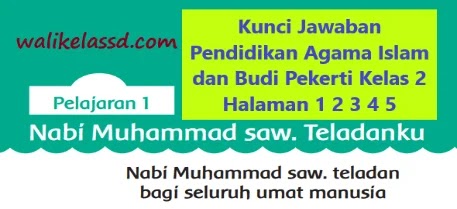 Kunci Jawaban Pendidikan Agama Islam Dan Budi Pekerti Kelas 2 Halaman 1 2 3 4 5 Wali Kelas Sd