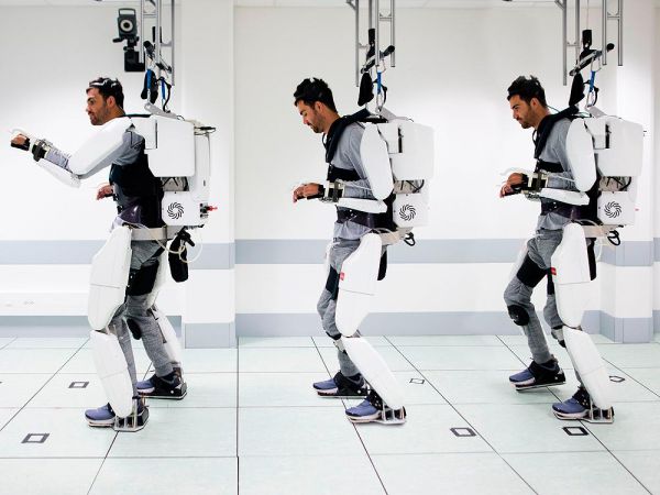 Un homme paralysé marche à nouveau grâce à un exo-squelette - SoftMaroc ...