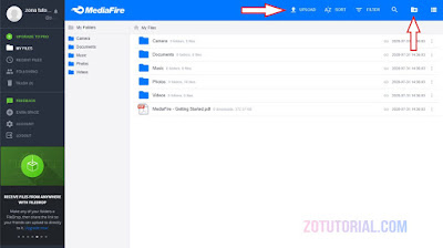 Daftar Akun dan Cara Upload File ke MediaFire Gratis 10GB! Storage